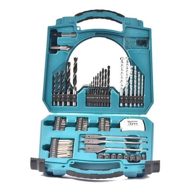 Juego De Accesorios Brocas Y Puntas 71pz Makita D-47145