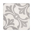 thumbnail image 3 of The Tile Life Seville Art 8" x 8" La Rambla Gray Matte Porcelain Floor and Wall Tile, Case (25 Tiles), 3 of 12