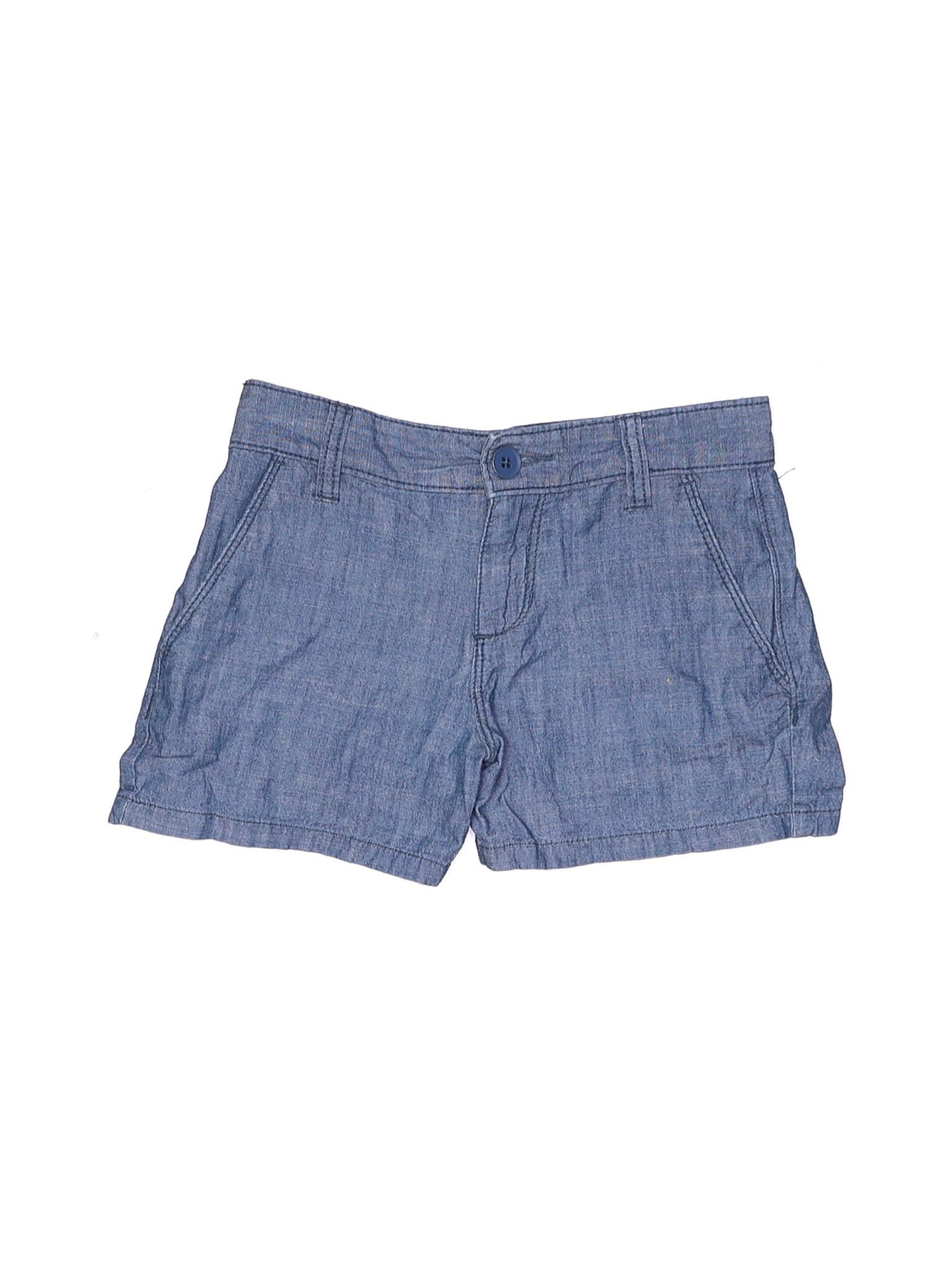 navy denim shorts