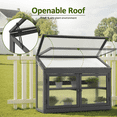 thumbnail image 5 of Mcombo 2-Tier Wooden Cold Frame Garden Greenhouse Raised Flower Planter Shelf Bed Protection 0160, 5 of 8