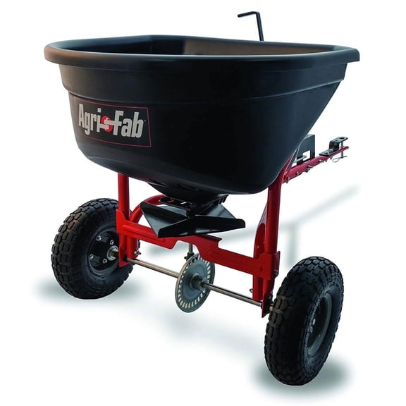 Agri-Fab 110 lb. Tow-Behind Broadcast Spreader Model # 45-0527