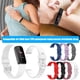 thumbnail image 3 of Correa De Reloj Inteligente De Repuesto De Silicona Deportiva A Prueba De Sudor Pulsera Impermeable Correas De Reloj Correas De Fitness Compatibles Con Fitbit Luxe Gris Cateissary EL016830-06, 3 of 5