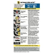 Fix-A-Flat Aerosol Emergency Flat Tire Repair and Inflator, for X-Large Tires, Eco-Friendly Formula, Universal Fit for All Cars, Trucks and SUVs, 24 oz. (Pack of 1)- S60369