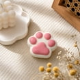 thumbnail image 4 of Cat Paw Squishy Toy with Slow Rising Design, Single Pack, White with Pink Pads, for Relaxation, 4 of 5