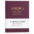 thumbnail image 1 of Journal Artmag Mom's Life Story, de lino, tapa dura, color morado, 1 of 6