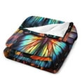 thumbnail image 3 of Wildflowers Butterfly Soft Cozy Warm, Lightweight And Plush Flannel Throw Blankets - Perfect for Couch, Bed, Travel, 3 of 8