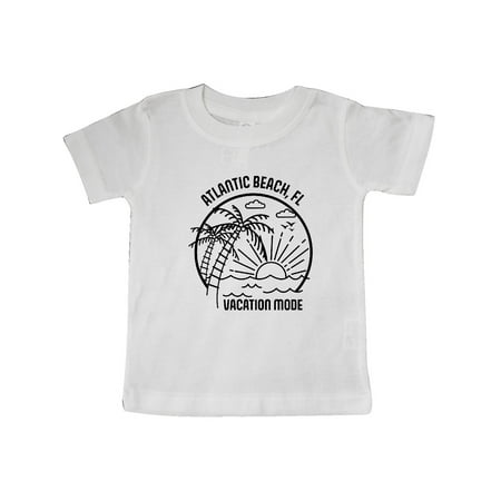 

Inktastic Summer Vacation Mode Atlantic Beach Florida Gift Baby Boy or Baby Girl T-Shirt