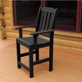 thumbnail image 2 of highwood® Eco-Friendly Recycled Plastic Lehigh Counter Armchair, 2 of 2