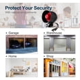 thumbnail image 4 of WiFi Alarm Home Security System, Wireless Alarm System with Loud 120dB Window Door Alarms Sensor, Remote Control WiFi Siren for Shed Garage, 4 of 6