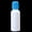 white, variant on Bottle with sponge applicator 100ML medicine liquid bottle with sponge head
