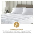 thumbnail image 6 of BNM Down Alternative 2 Inch Mattress Topper, Twin, White, 6 of 12