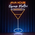 thumbnail image 3 of Glowneon Java House Espresso Martini Neon Sign, Espresso Martini Led, 3 of 4