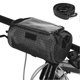 thumbnail image 2 of Bolsa para manillar de bicicleta Yashi Bolsa de almacenamiento para El marco delantero color negro, 2 of 5