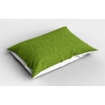 thumbnail image 2 of Ambesonne Philodendron Pillow Sham 2 Pack, Nature Leaves Outlines, 30"x20", Olive Green, 2 of 3