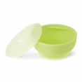 thumbnail image 3 of Olababy 100% Silicone Soft-Tip Training Spoon and Suction Bowl with Lid (Kiwi) Bundle, 3 of 8