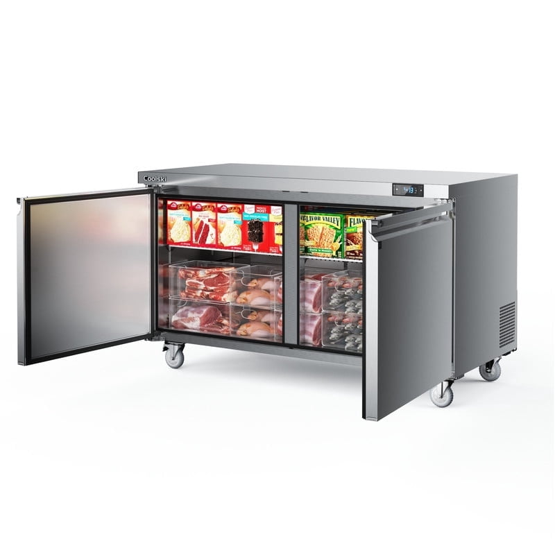 Galanz 11-Cu. Ft. Convertible Upright Freezer, Stainless Steel