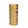 thumbnail image 6 of 1.5mm 100m Macrame Cord Rope Ribbon Crafts Gold Silver Rope String For Sewing Decorat R7o4 Thread Twisted Twine Textile T0H4, 6 of 9