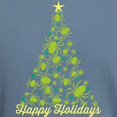 thumbnail image 3 of CafePress - Spider Christmas Tree T Shirt - Mens Comfort Colors Shirt, 3 of 5