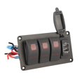 thumbnail image 3 of Rocker Switch, 12V-24V Car Toggle Panel  for Car Marine Boat, 3 of 8