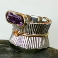 thumbnail image 2 of HOOUN Fashion Oval Cut Cubic Zircon Silver Plated Ring Women Wedding Jewelry Size 6-10-Style_6-5, 2 of 6