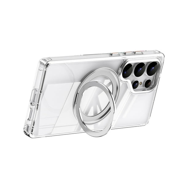 Funda Pisexur para S25U con soporte magnético giratorio de 360 grados, resistente y a prueba de golpes, funda protectora magnética para S25U, organizador de electrónica para niños.