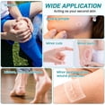 thumbnail image 6 of Promifun Hydrocolloid Bandages Roll for Blister - 2.56in x 16.4ft Cut to Fit - Self-Adhesive Heel Cushion Patch Bandage Pads,Blister, Acne Care, Home & Travel Essential, 6 of 7
