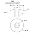 thumbnail image 4 of Saftron ASC-BK Anchor Socket Cover Black, 4 of 7
