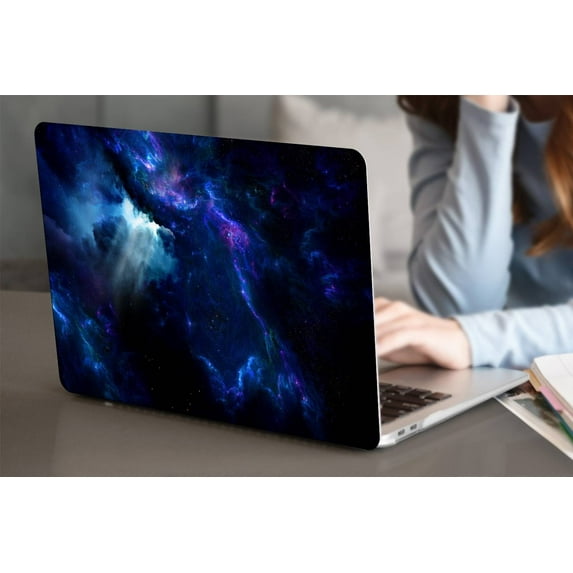 KSK KAISHEK Hard Shell Cover Compatible with MacBook Air 13" with Touch ID USB Type-C + Black Keyboard Cover Model: A2337 m1&A2179&A1932 (Galaxy A 0071)