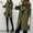 Green, variant on (clearance)IDALL Woolen Coat Trench Coat Women Womens Autumn Winter Outwear Casual Overcoat Cardigan Slim Coat Jacket Women's Coat Parkas Peacoat Black L