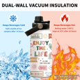 thumbnail image 3 of Botella de agua motivacional de acero inoxidable Uibunoo de 950 ml, 3 of 7
