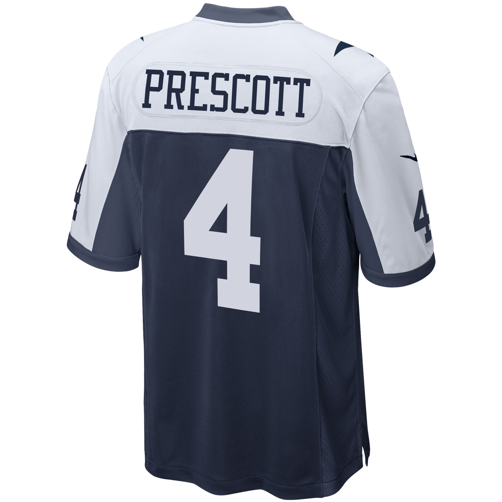 Men's Nike Dak Prescott Navy Dallas Cowboys Alternate Game Team Jersey - image 3 of 3