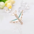 thumbnail image 5 of Unisex Airplane Brooch Badge Banquet Scarf Enamel Pin Charm Plane Lapel Pin Gift, 5 of 7
