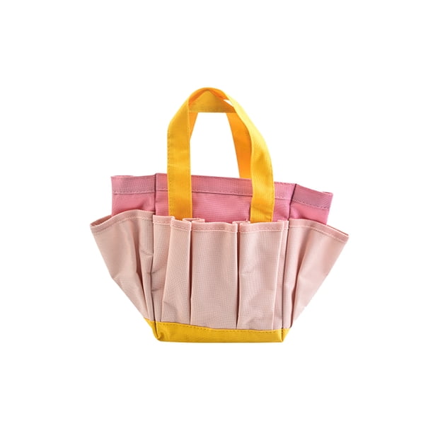 Totes para Almacenamiento Jardinería Tote Bolsas Llenas de Flores Y Plantas Que Sienten Organizador de Herramientas de Jardín Y Bolsas de Almacenamiento para el Hogar con Bolsillos Organizador de Bols