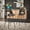 Dark Grey, variant on iNSPIRE Q Krista Mid-Century Modern Iron Grey Finish PU Swivel Bar Height Bar Stools, Light Grey (Set of 2)