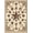 Beige Brown Orange, Pattern 14, variant on ODIKA 8'x10' Washable Area Rug Non-Slip Chair-Friendly Mat Cowboy Vintage Farmhouse Border Round Runway Themed Trailer Hooks Flowing for Dining Room, Large Office, Lounge