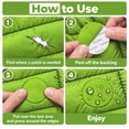 thumbnail image 3 of Repair Patches for Jackets, Tent, Shoe, Air Mattress, PVC Gear - Waterproof, Self-Adhesive, Tear-Cold-Heat-Resistant, Down Puffer Coat (11 Pieces, Green), 3 of 10