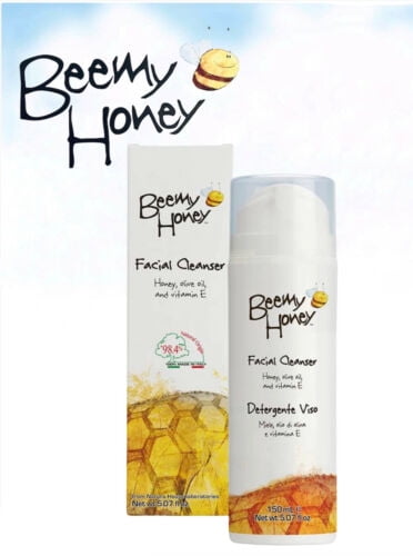 BeeMy Honey Facial Cleanser Made in Italy Natural 5.07 oz Make-up Remover pH balance Bee My