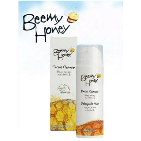 BeeMy Honey Facial Cleanser Made in Italy Natural 5.07 oz Make-up Remover pH balance Bee My