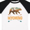 thumbnail image 4 of Inktastic Wyoming Vacation Bear Silhouette Boys or Girls Toddler T-Shirt, 4 of 5