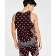 thumbnail image 2 of Sun + Stone Men’s Bandana Varsity Tank Top, Red, M, 2 of 3