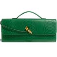 thumbnail image 1 of Monedero de mano NEWROGENG de piel tejida para mujer Emerald, 1 of 7