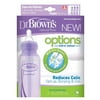 Dr. Brown's Natural Flow Options Baby Bottles, 3 Pack, Purple, 8 Oz + Facial Hair Remover Spring
