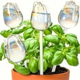 thumbnail image 4 of Clearance! Haidf Tulips Self Watering Globes, Glass Plant Watering Globes, Self Watering Planter Insert for Outdoor Plants, Plant Watering Devices, Automatic Plant Waterer Indoor, Watering Bulbs, 4 of 9