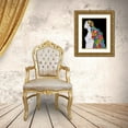 thumbnail image 3 of Rideout, Schuyler 20x24 Gold Ornate Wood Framed with Double Matting Museum Art Print Titled - Flower Hair, 3 of 4