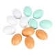 thumbnail image 2 of 12 huevos de madera para manualidades, huevos hechos a mano, juguetes de comida, decoración de huevos, Multicolor, 2 of 7