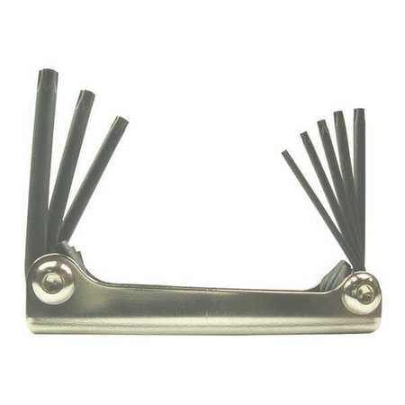 - BONDHUS 14532 8 Pc. Torx(R) Torx® Fold-Up Hex Key Set