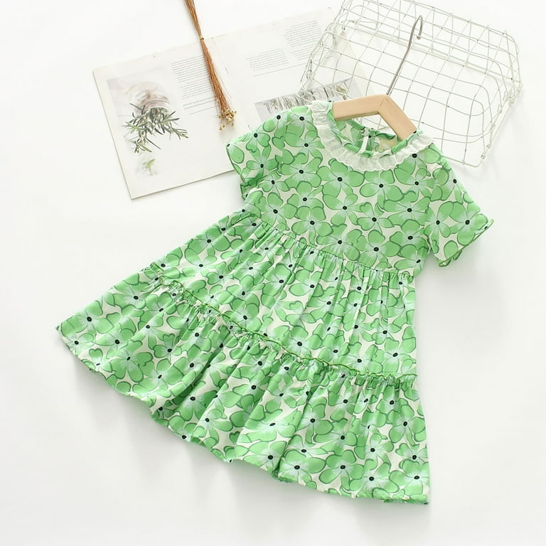 Cotton frock for store 7 year girl