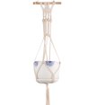 thumbnail image 1 of Bohe Macrame plantas gancho de suspensión soporte de maceta cuerda colgante arte de pared jardín de casa decoración de balcón Vogacara JJ18382-05, 1 of 6