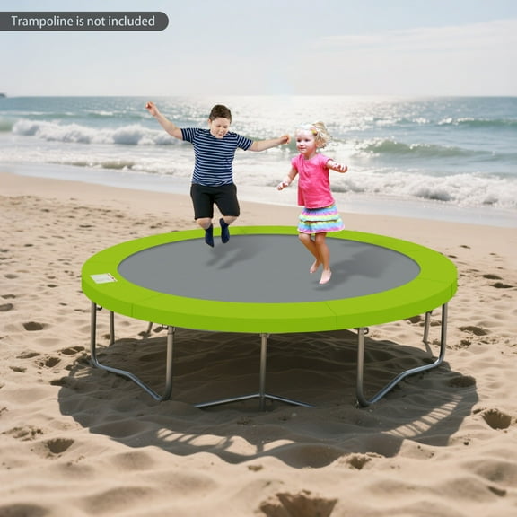 12FT Trampoline Replacement Safety Pad for Protect Edge Cover Spring Green Park Kindergarten