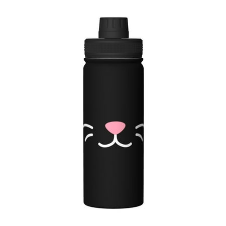 

Cat Lips 18 Oz Water Bottles Insulated Water Bottle Stainless Steel Thermos with Flip Lid